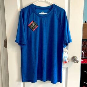 Zeroxposur Athletic Top UPF 50 Protection Blue XL